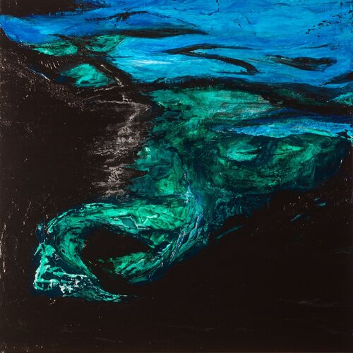 Water Symphony no. 16011 di Klara Gunnlaugsdottir, Pittura in vendita su Singulart