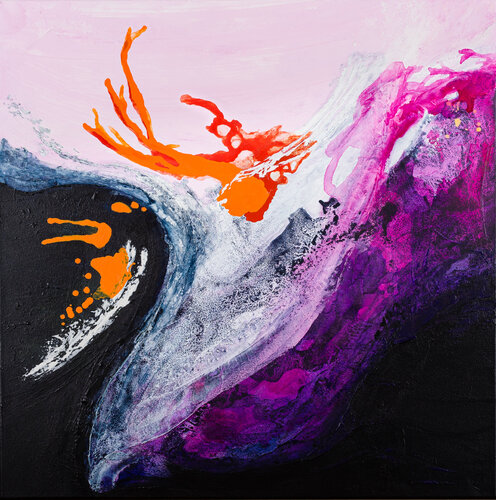 Music in the Air | Abstract No. 1901 by Klara Gunnlaugsdottir, Painting for Sale on Singulart