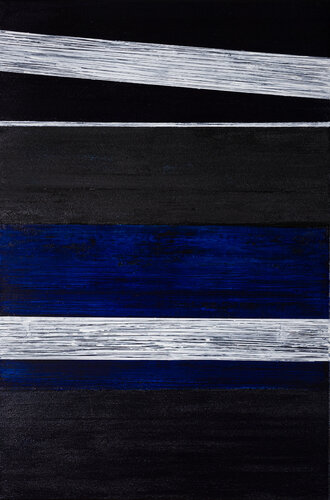 Beyond Black and White no. 19110 di Klara Gunnlaugsdottir, Pittura in vendita su Singulart