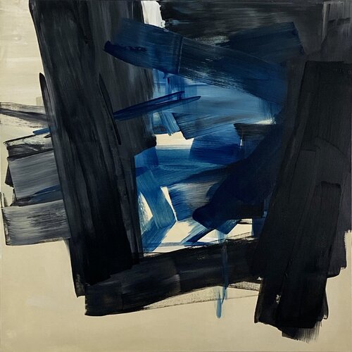 Warm and Cool | Abstract No.2235 by Klara Gunnlaugsdottir, Painting for Sale on Singulart