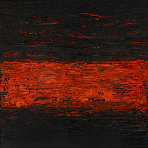 New Lava Field no. 2375 van Klara Gunnlaugsdottir, Schilderij te koop op Singulart