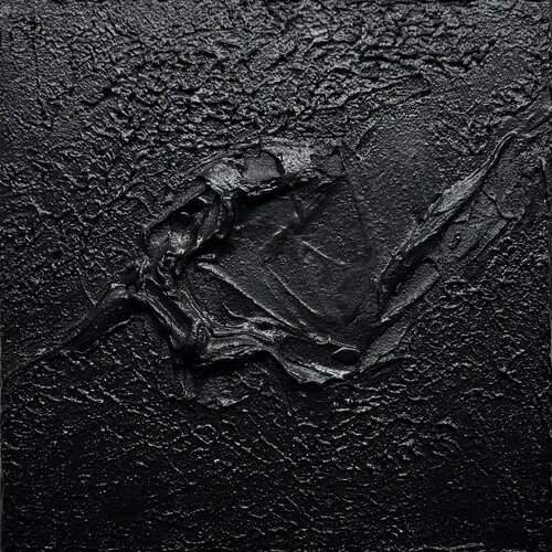 Black Lava no. 2393 by Klara Gunnlaugsdottir, Painting for Sale on Singulart