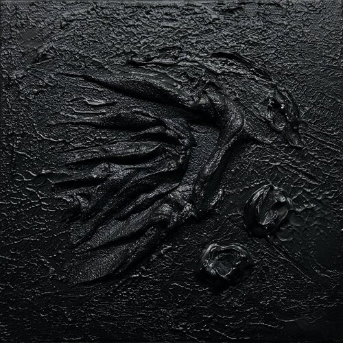 Black Lava no. 2411 by Klara Gunnlaugsdottir, Painting for Sale on Singulart
