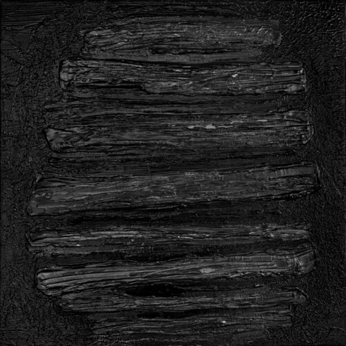 Black Lava no. 2420 by Klara Gunnlaugsdottir, Painting for Sale on Singulart