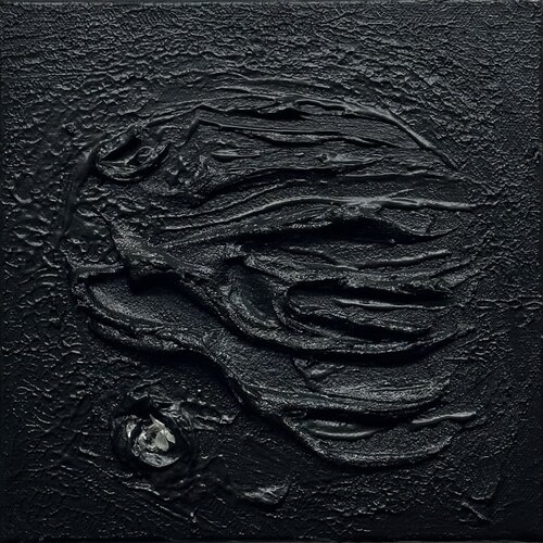Black Lava no. 2409 by Klara Gunnlaugsdottir, Painting for Sale on Singulart