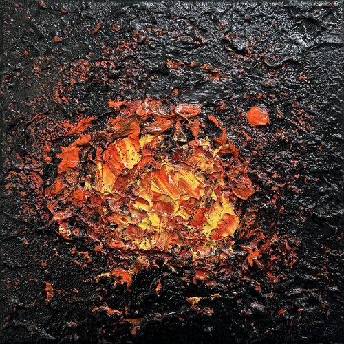 New Earth no. 2436 van Klara Gunnlaugsdottir, Schilderij te koop op Singulart