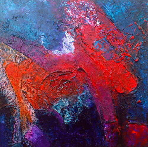 Colors and Relief no. 15030 by Klara Gunnlaugsdottir, Painting for Sale on Singulart