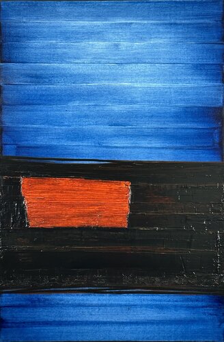 Blue Light 2 de Klara Gunnlaugsdottir, Pintura a la venta en Singulart