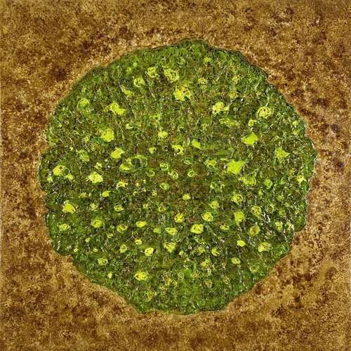 Mossy Glow no. 2556 von Klara Gunnlaugsdottir, Malerei kaufen auf Singulart