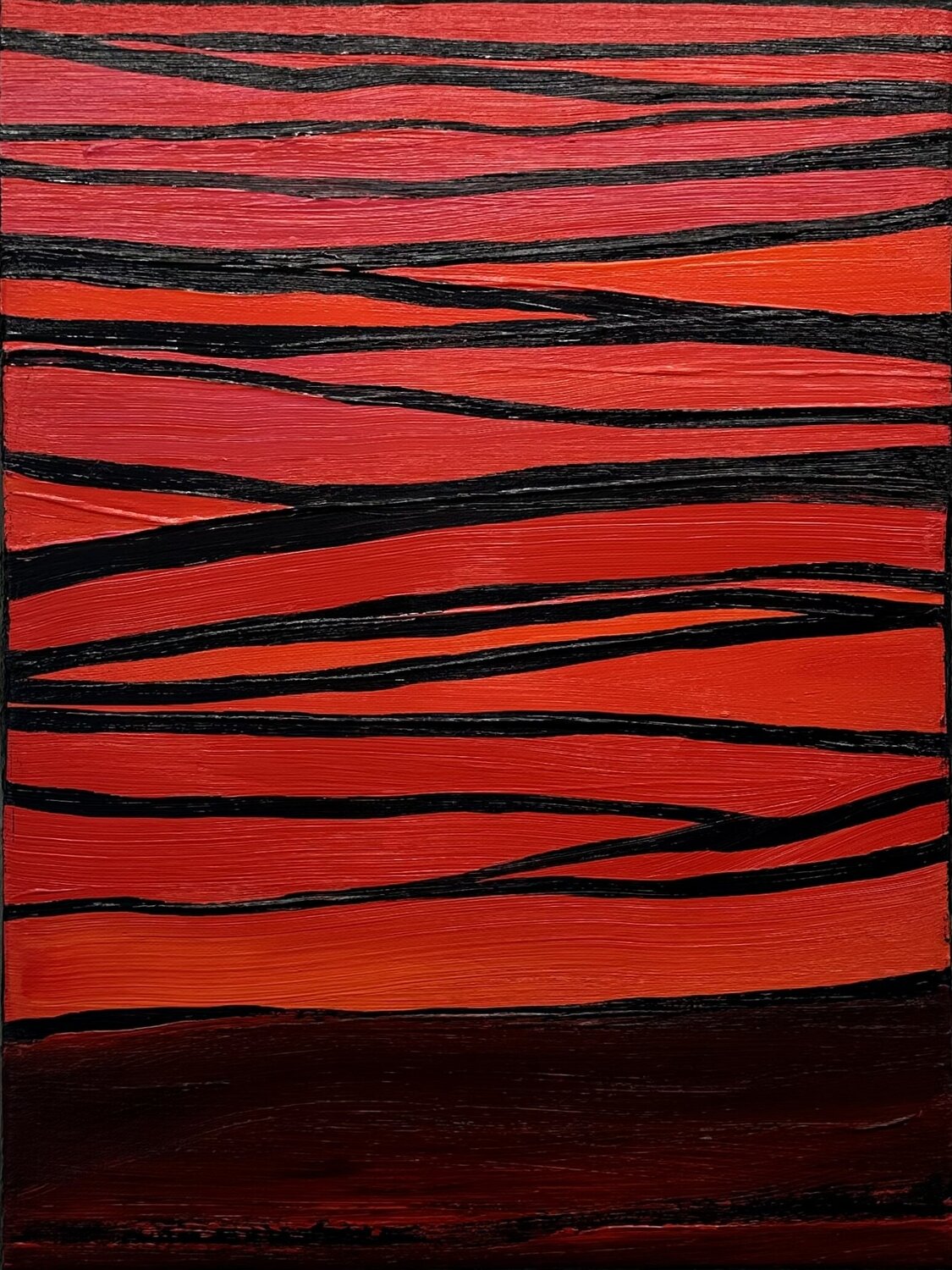 Summer Nights | Abstract No.2364 Klara Gunnlaugsdottir