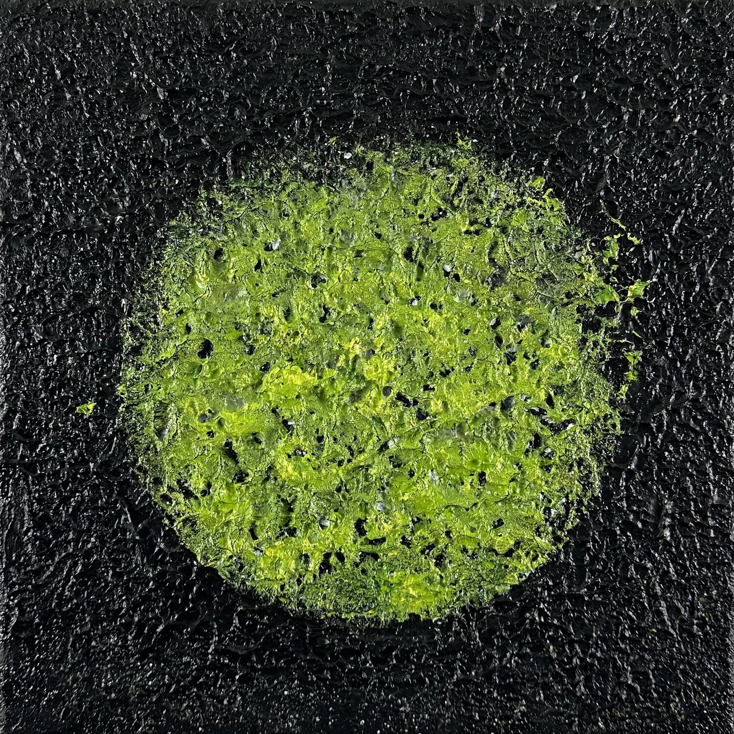 Round Mossy Art no. 2540 Klara Gunnlaugsdottir
