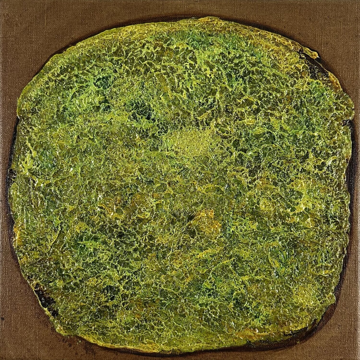 Round Mossy Art no. 2539 Klara Gunnlaugsdottir