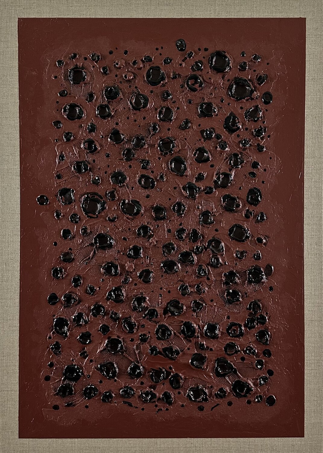Touch of Silence no. 2563 Klara Gunnlaugsdottir Dipinto originale in vendita