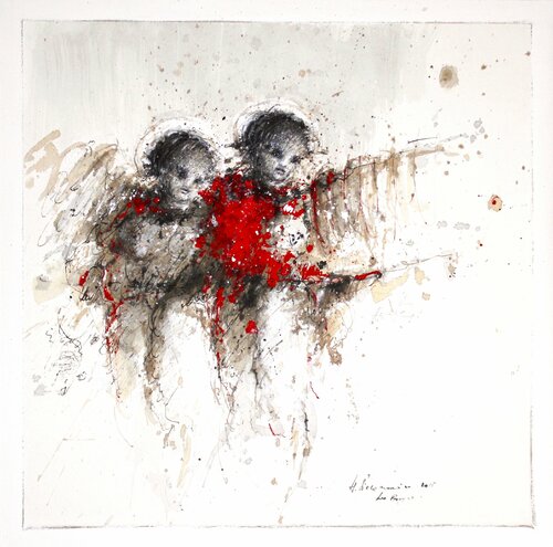 ANGES, 2016 de Hanna Sidorowicz, Pintura a la venta en Singulart