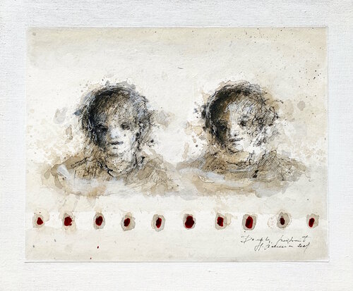 IDENTITE, 2021 par Hanna Sidorowicz, Peinture en vente sur Singulart