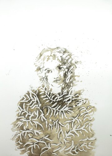 PORTRAIT , 2022 di Hanna Sidorowicz, Opera su carta in vendita su Singulart
