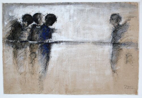 JUGEMENT ,2008 de Hanna Sidorowicz, Pintura a la venta en Singulart