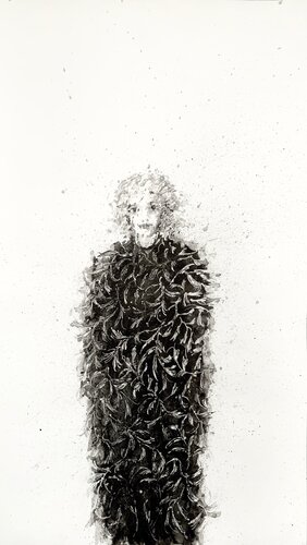 Gardienne de la nature , 2022 von Hanna Sidorowicz, Malerei kaufen auf Singulart