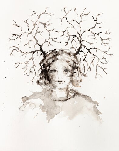 "Tomorrow", 2023 di Hanna Sidorowicz, Disegno in vendita su Singulart