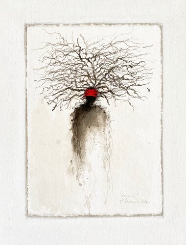 " Porteur de rêve ", 2023 van Hanna Sidorowicz, Schilderij te koop op Singulart