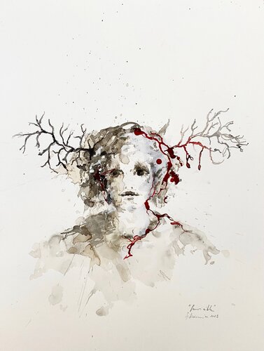 "Tomorrow", 2023 de Hanna Sidorowicz, Dibujo a la venta en Singulart
