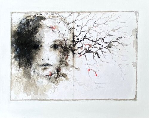 IDENTITE, 2023 par Hanna Sidorowicz, Peinture en vente sur Singulart