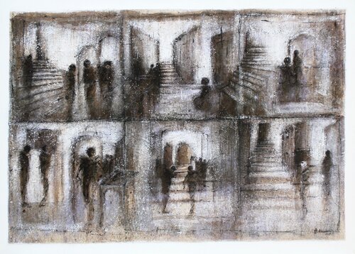 Perspectives, 2017 von Hanna Sidorowicz, Malerei kaufen auf Singulart