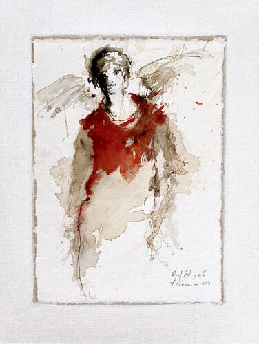 ANGE, 2023 de Hanna Sidorowicz, Pintura a la venta en Singulart