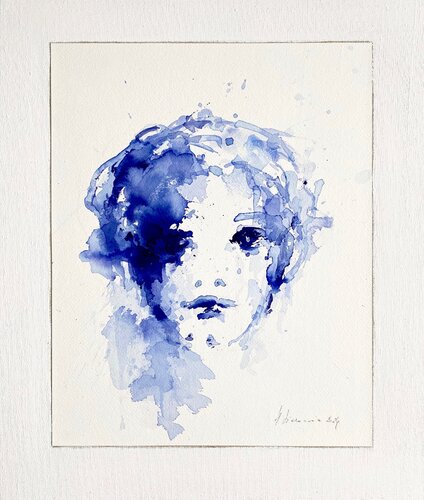 FILLE BLUE, 2024 Hanna Sidorowicz