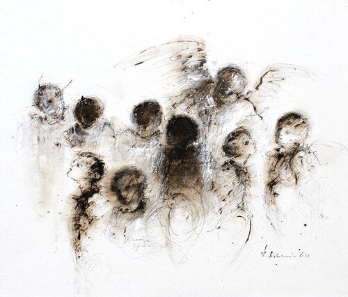 PORTRAITS, 2012 de Hanna Sidorowicz, Pintura a la venta en Singulart