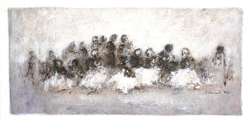 Cene d'Honfleur, 2012 by Hanna Sidorowicz, 회화 for Sale on Singulart