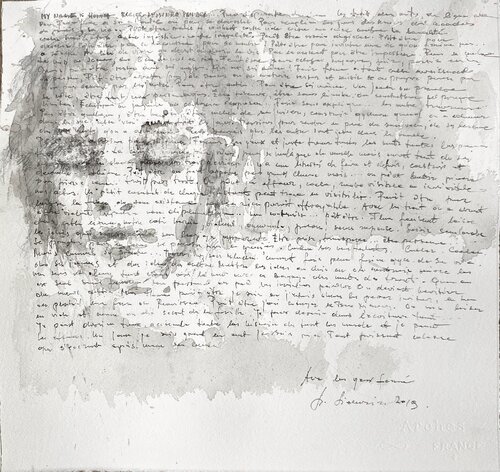 PORTRAIT  , 2019 by Hanna Sidorowicz, 소묘 for Sale on Singulart