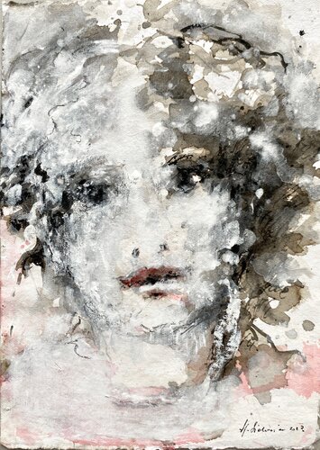 PORTRAIT  , 2023 by Hanna Sidorowicz, 종이 for Sale on Singulart
