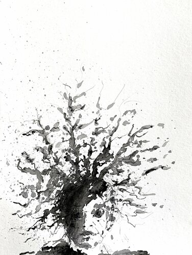 PORTEUR DE RÊVES, 2020 van Hanna Sidorowicz, Tekening te koop op Singulart