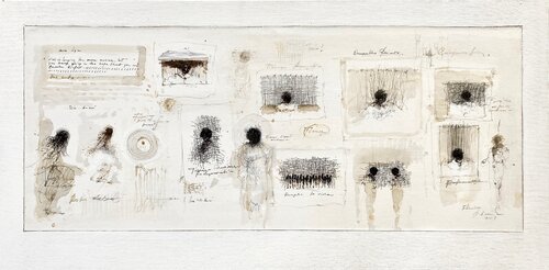 ETUDE , 2019 von Hanna Sidorowicz, Malerei kaufen auf Singulart