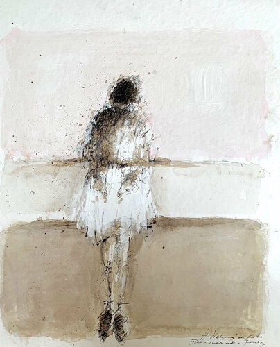 FILLE, 2020 van Hanna Sidorowicz, Werk op papier te koop op Singulart