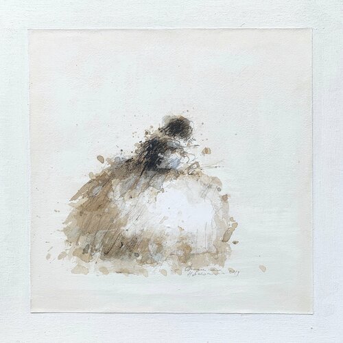 MENINE BLANC van Hanna Sidorowicz, Schilderij te koop op Singulart