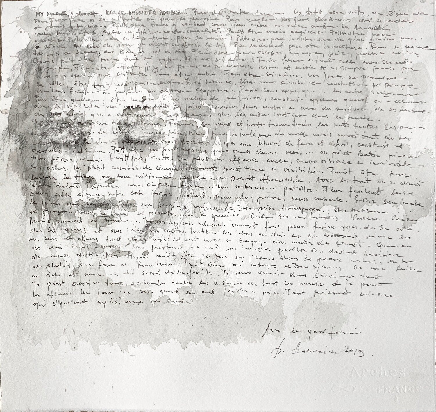PORTRAIT  , 2019 Hanna Sidorowicz
