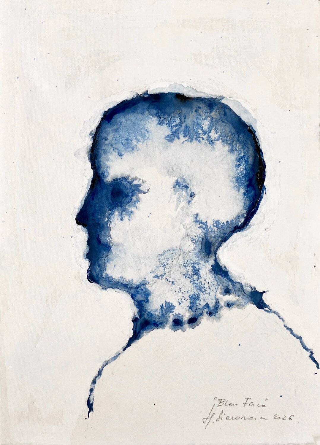 PORTRAIT BLEU , 2026 Hanna Sidorowicz