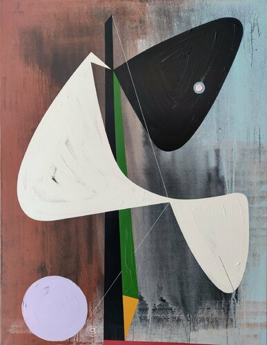 Butterfly Analogues van Oliver Szax, Schilderij te koop op Singulart