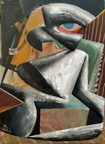 Horus van Oliver Szax, Schilderij te koop op Singulart