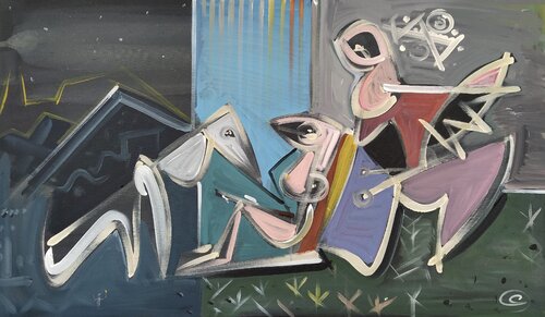 The Healing van Oliver Szax, Schilderij te koop op Singulart