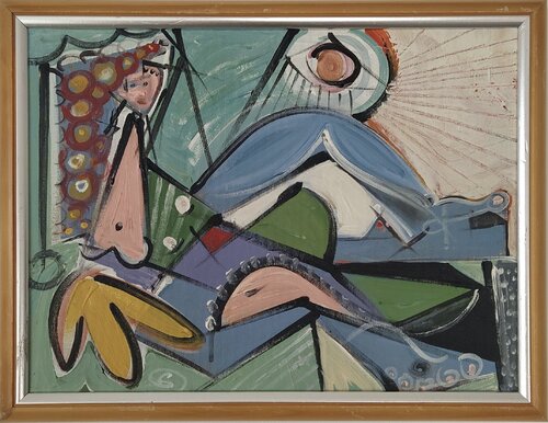 The Moroccan Adventure van Oliver Szax, Schilderij te koop op Singulart