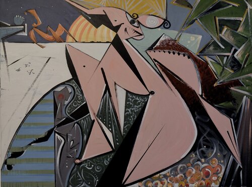 The Essence of Chaos van Oliver Szax, Schilderij te koop op Singulart