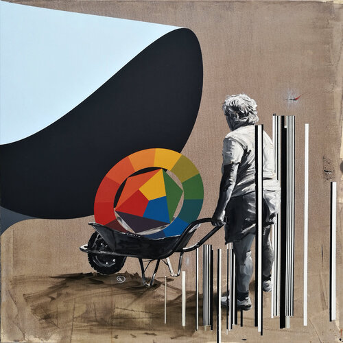 Harvest van Oliver Szax, Schilderij te koop op Singulart