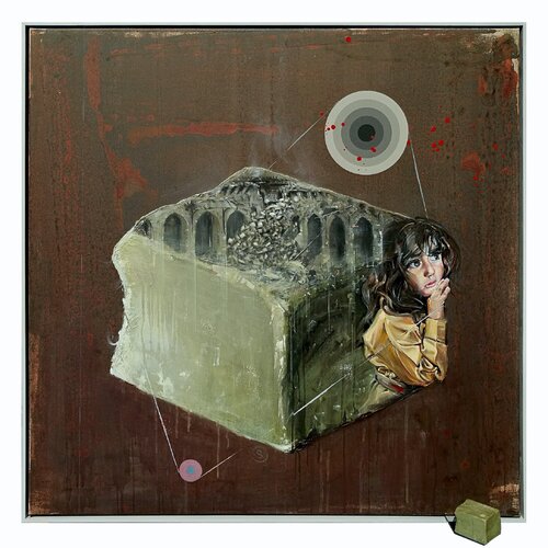 Soap from Aleppo van Oliver Szax, Schilderij te koop op Singulart