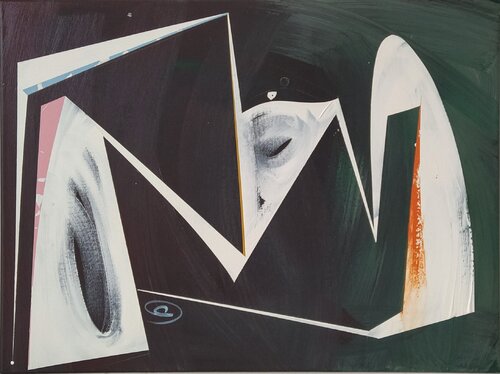Ecstasy of the ascetic van Oliver Szax, Schilderij te koop op Singulart