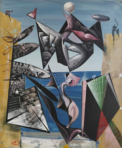 The Poetry of Absence van Oliver Szax, Schilderij te koop op Singulart