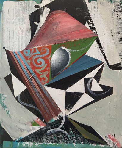 Portrait of Hephaestus van Oliver Szax, Schilderij te koop op Singulart