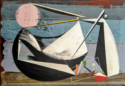 Beaches Are To Open van Oliver Szax, Schilderij te koop op Singulart